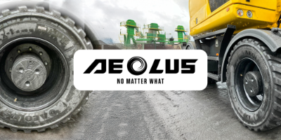 Aeolus lance une gamme complète de pneus pour excavatrices mobiles