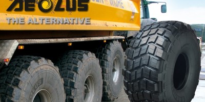 Heuver Grossiste en pneumatiques introduit le pneu d’engin agricole Aeolus 24R20.5-AE77